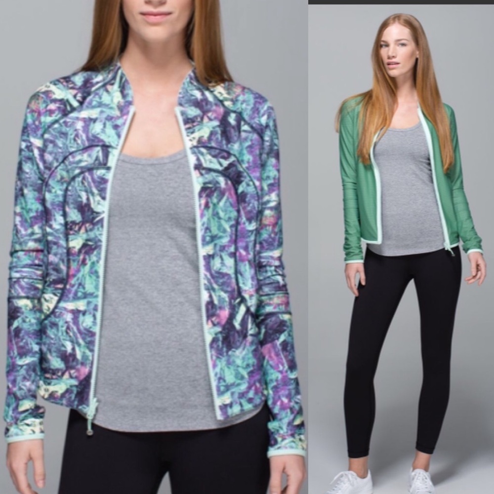 Lululemon Find Your Bliss Reversible Jacket 8